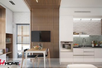 Thiết kế nội thất chung diện tích 30m2 - P4 Tinh tế và hiện đại