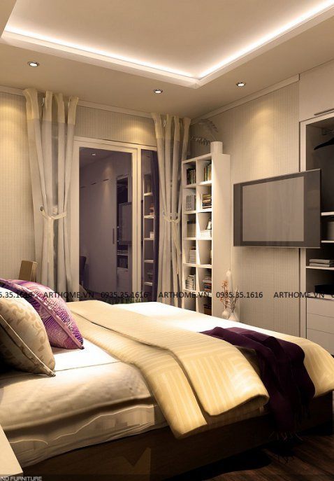Thiết kế nội thất chung cư Golden Land nhà anh Dương