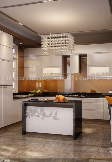 Thiết kế nội thất biệt thự Linh Đàm nhà chị Hậu