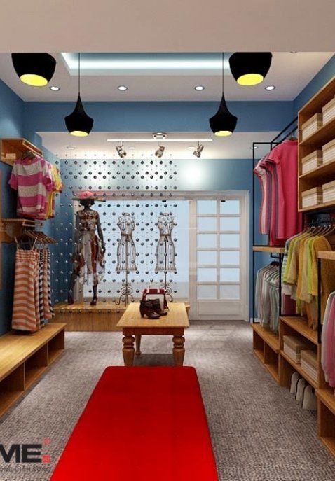 Thiết kế nội thất shop Jemin