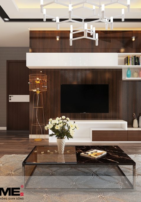 Thiết kế nội thất chung cư FLC Phạm Hùng căn A4