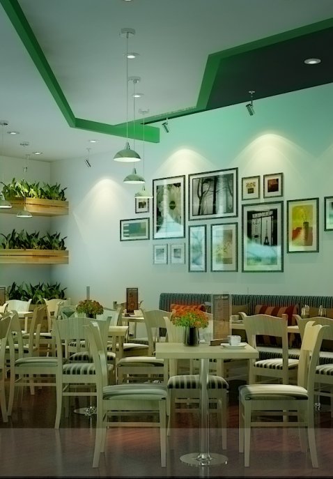 Thiết kế nội thất quán Cafe StarUp không gian nhỏ