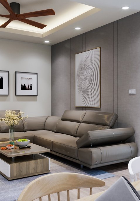 Thiết kế thi công nội thất anh Tuấn - chị Hoa K35 Tân Mai