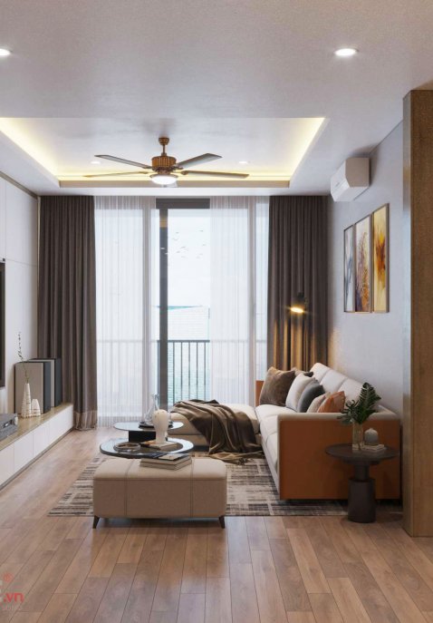 Thiết kế chung cư 130m2 - N03 Ngoại Giao Đoàn- Bắc Từ Liêm - Hà Nội